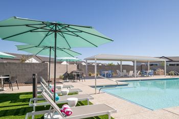 Resort-style pool and spa